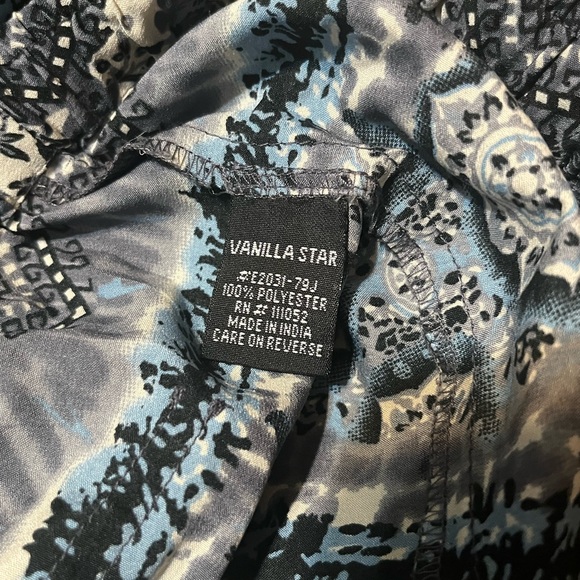 BOHO Flowy Patterned Pants - Picture 3 of 3